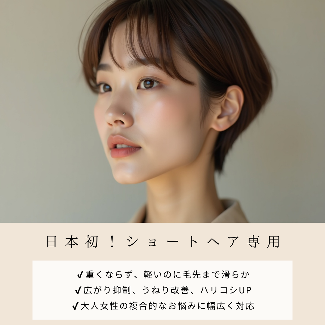 ショートヘア専用 シャンプー&トリートメント SET
